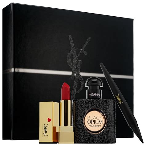 ysl mascara and perfume set|YSL aftershave gift set.